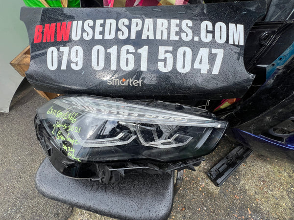 BMW 2 SERIES 2021 gran coupe  F44 DRIVERS SIDE LED HEAD LIGHT
  63115A1E066
BMW 2 series Gran coupe led headlight 
5A1E066
Bmw f44 led headlight 
clips broken 
hole on top/bottom of light 
please observe all pictures