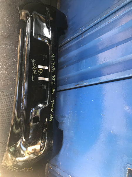 5112 7371756 BMW 1 Series  2016 F20 standard line rear bumper reflector/sensor holes needs respray