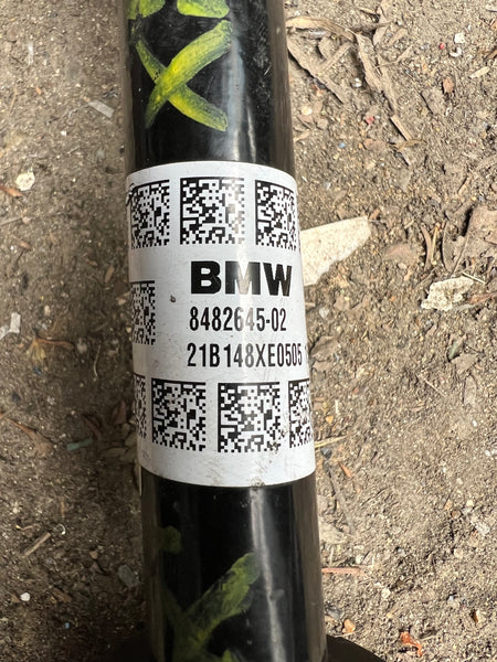 8482645   BMW 1 2 X1 X2 F39 F40 F44 F45 F46 F48 Front passenger side  Output Drive shaft 8482645  bmw 2 series  active tourer front passenger side drive shaft