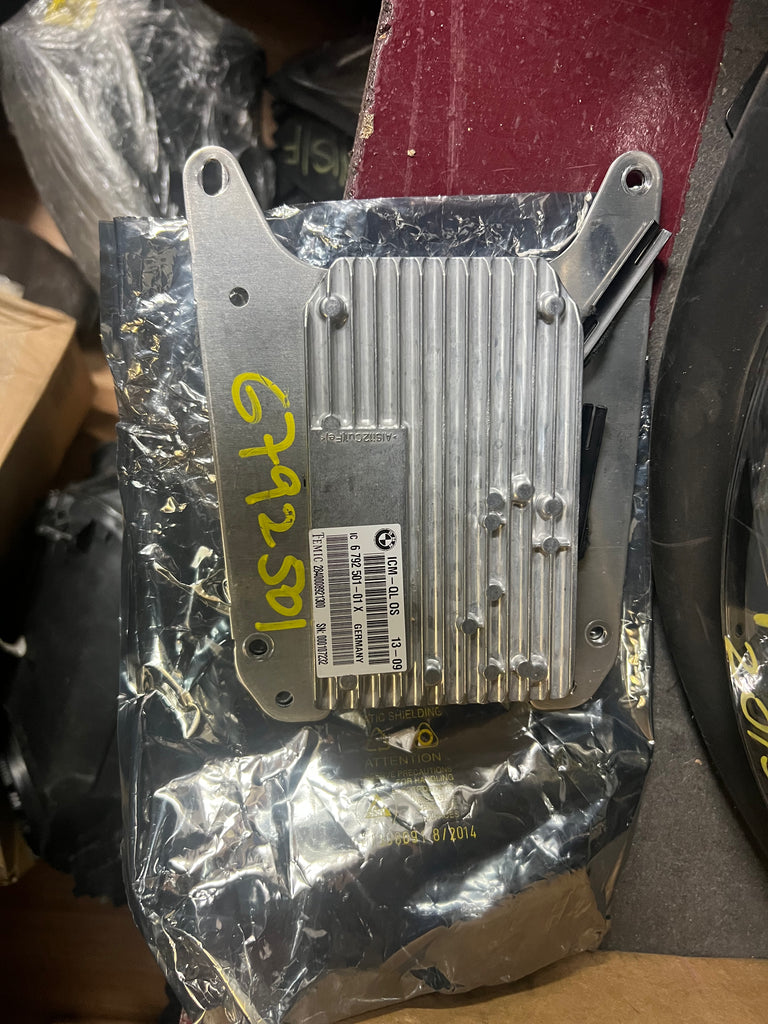 6792501  BMW X5 2010 E70 bmw X6 E71 Control Unit Icm-Ql Integrated Chassis Management  6792501  Bmw x5 chassis control unit
