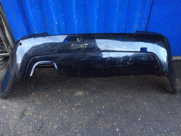 BMW 5 SERIES E60 REAR M-SPORT BUMPER 2007. NEEDS RESPRAY DIFFUSER COLOUR IS DIFFERNT TO THE BUMPER