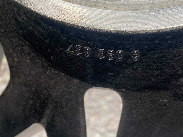 8093837    BMW M3 COMPETITION 826M REAR M3 M4 1 single alloywheel  black 36108093837  G80 G81 G82 G83  8093837    GENUINE BMW COMPETITION 826M REAR M3 M4 1 single alloywheel  black 36108093837 BLACK G80 G81 G82 G83