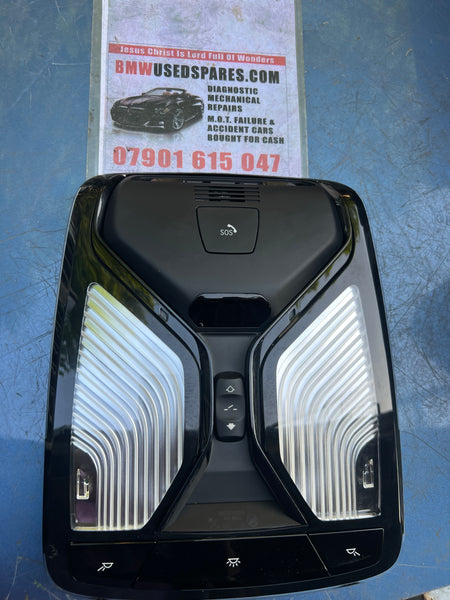 Bmw roofing interior light panel 

BMW 5 SERIES G20 G21 G30 G31 INTERIOR LIGHT PANEL ROOF READING LAMP 5A0F613

BMW 5 6 X3 X4 SERIES G30 G31 G32 G01 G02 ROOF HEADLINER READING LIGHT

9472165

61315b32483

5B32483