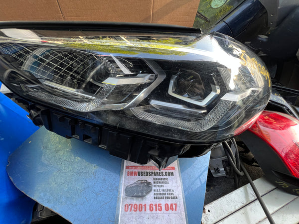BMW X3 2022 G01 passenger side Led headlight 

Bmw X4 2022 G02 passenger SIDE led HEADLIGHT

A95A29207-09

5A29207

Bmw X3 G01 headlight 

bmw g01 headlight 

bmw x3 headlight 

bmwx4 g02 headlight 

baroness BMW 

baronessthebmlady