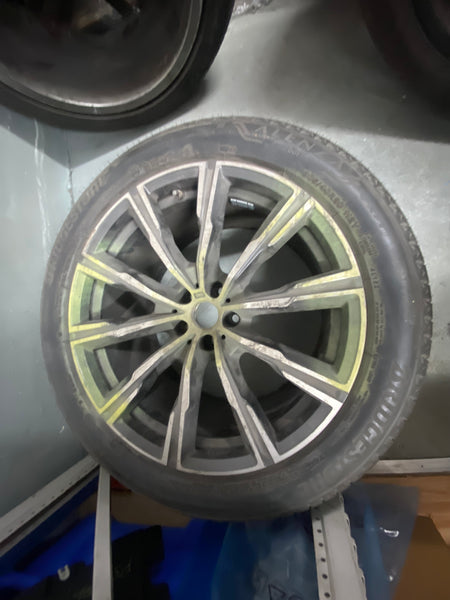 8043671   BMW X3 2021 G01  single Alloy Wheel Rim Individual 726  9.5j 21  Rear