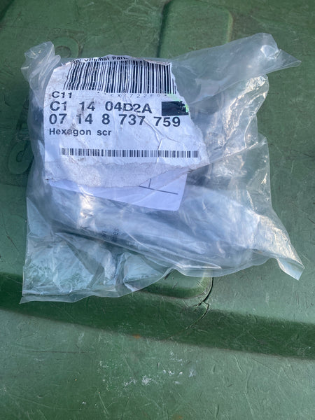 BMW 3 series 2025 G20 Front Bumper Reinforcement Hexagon Screw W Flange

8737759

GENUINE

Bmw crash bar screw