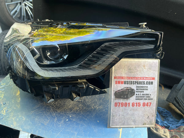 Bmw M2 headlight 
8083638

Bmw M2 2023 G42  driver side adaptive Led headlight 8083638 

12167220007-12

12167220007

Bmw M2 headlight 

bmwm2 light

bmw G42 headlight 

baroness bmw is