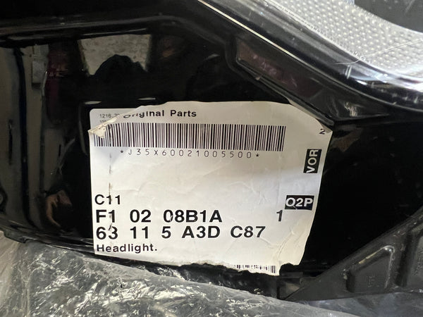 Bmw M2 2022 passenger side Adaptive  Led headlight

8083637 

63115A3Dc87

5A3DC87

bmw M2

bmw M2 headlight

bmw m2 part

bmw m2 parts

bmw part

bmw parts

bmw light

baronesstheBmlady

Bmw 2 series 2022  G42 passenger side used  headlight