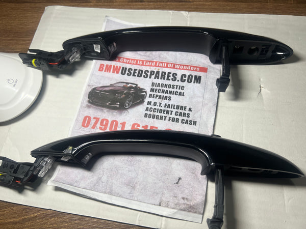 51219450310 £150 each 
  Genuine
   Mini F54 F55 F56 F57 F60 Piano Black Front Door Handles 
  9450310 
51219450311 £150 each
9450311