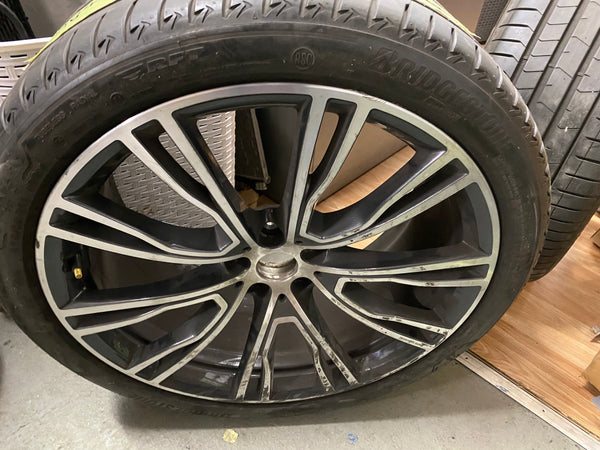 8043671   BMW X3 2021 G01  single Alloy Wheel Rim Individual 726  9.5j 21  Rear