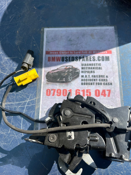 7376978
BMW 2 F46 2016 Left front bonnet hood lock catch 

Hood Actuator BMW X1 F48 Bonnet Right O/S Pedestrian Protection