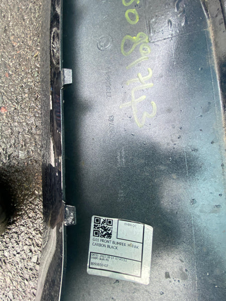 51118089743      BMW X3 G01 2022 front m-sport bumper   Bmw X4 G02  2022 M SPORT X Drive  front m-sport Bumper 6 PDC GENUINE