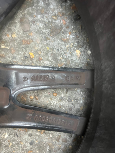 8090094       GENUINE BMW 3 Series  2022  G20 M sport  G20 G21 front single Alloywheel RIM 8Jx19  8089892  needs refurbishing   observe all pictures please