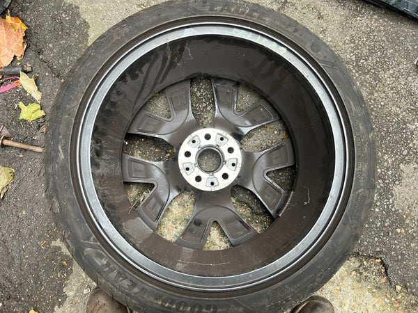 Bmw part

bmw parts

bmw alloy wheel

Bmw X1  2022 one single alloy wheel 

BMW X2 F39 2022  1 single ALLOY WHEEL RIM 19'' R19 8J

36116851785

6851785