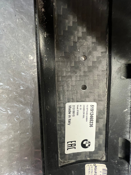 51912465236
     Genuine MINI Cooper 2020 F56 F55 F57 JCW Stitched Carbon Fibre Tailgate Handle 

2465236