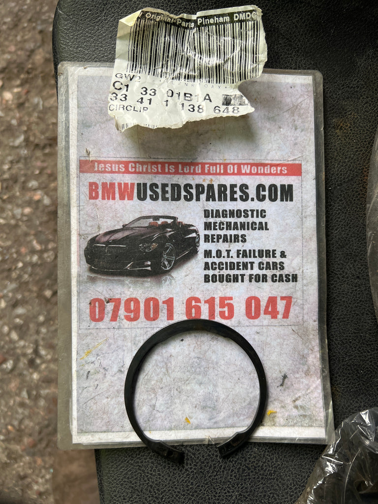 BMW Rear Hub Wheel Bearing Snap Ring Circlip 1138648 33411138648

1138648

New Genuine

BaronesstheBmladysocialmediatv.com