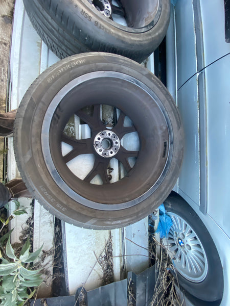 GENUINE BMW X5 741M M SPORT REAR 21" 1 single Rear ALLOY WHEEL RIM DIAMOND CUT 8071999 With tyre  315/35/R21