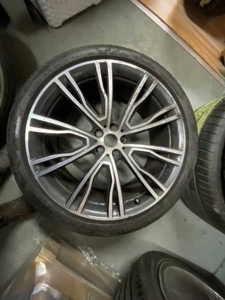 8043671   BMW X3 2021 G01  single Alloy Wheel Rim Individual 726  9.5j 21  Rear