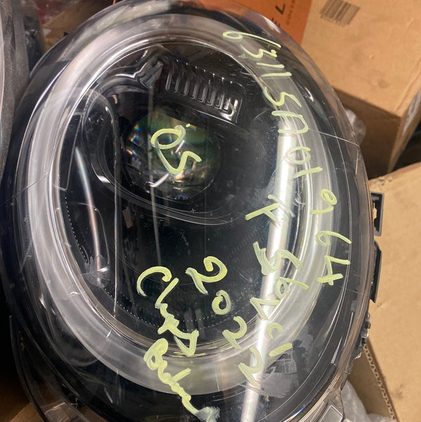 63115A01964  MINI COOPER 2021 F56 LCI JCW driver side LED HEADLIGHT  5A01964  clips broken   please observe all pictures