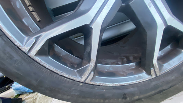 GENUINE BMW X5 741M M SPORT REAR 21" 1 single Rear ALLOY WHEEL RIM DIAMOND CUT 8071999 With tyre  315/35/R21