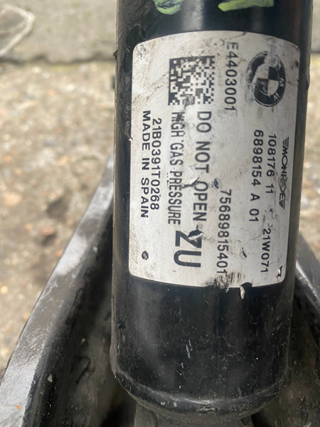 BMW iX3 2021  G08 Driver side  Rear Shock Absorber  Electricity 210kw 

6898154

no spring 

no top mount
