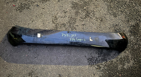 7376365    Mini Clubman 2018 F54 Front Bumper Number Plate Cover  Genuine