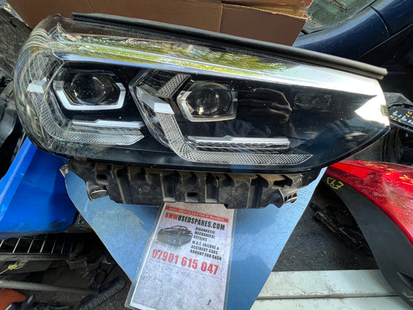 BMW X3 2021 G01 Drivers side Led headlight

Bmw X4 2021 G02 Drivers SIDE led HEADLIGHT

A85A29208-06

5A29208 
Bmw X3 G01 headlight

bmw g01 headlight

bmw x3 headlight

bmwx4 g02 headlight

baroness BMW

baronessthebmlady

Bmw part
Bmw parts