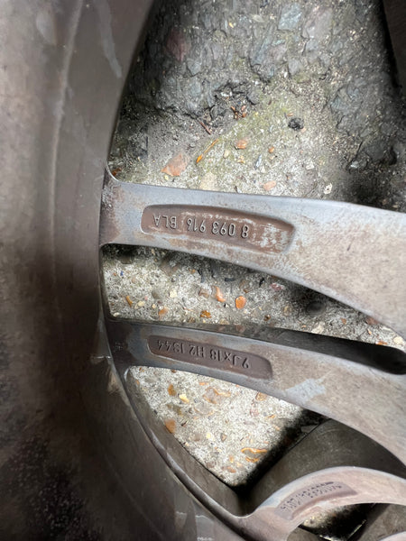 8093405     BMW 5 SERIES  2020  G30 M SPORT  ONE  18 inch Front alloy wheel ALLOY 8J  18  FRONT 662  8093915  7855081  8747407