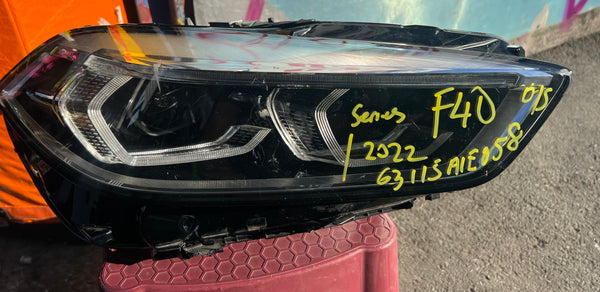 63115A1E058      BMW 1 SERIES  2023 F40 Drivers side  LED headlight