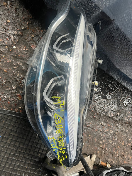 63118738687   BMW M2 2019 F87 2 SERIES 240I PASSENGER FULL LED ADAPTIVE HEADLIGHT  8738687