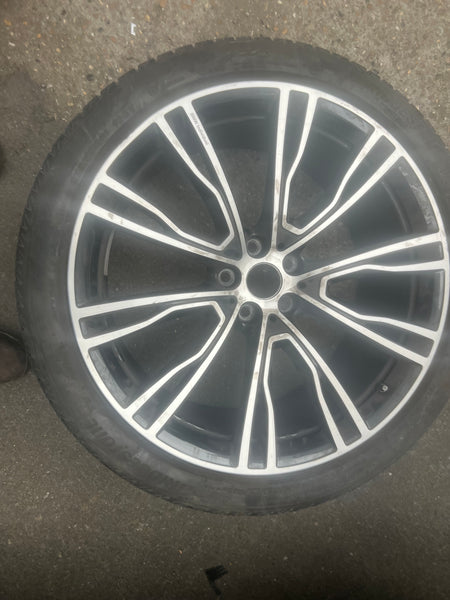 8043671  BMW X3 G01 X4 G02 21'' DIAMOND CUT ALLOY WHEEL 9.5JX21H2 ET43  8043671