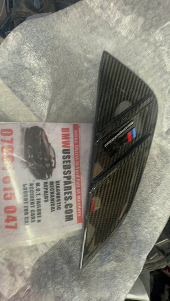 51132469621  BMW M3 G80 Competition passenger side Front Wing Grille   new    carbon   2469621