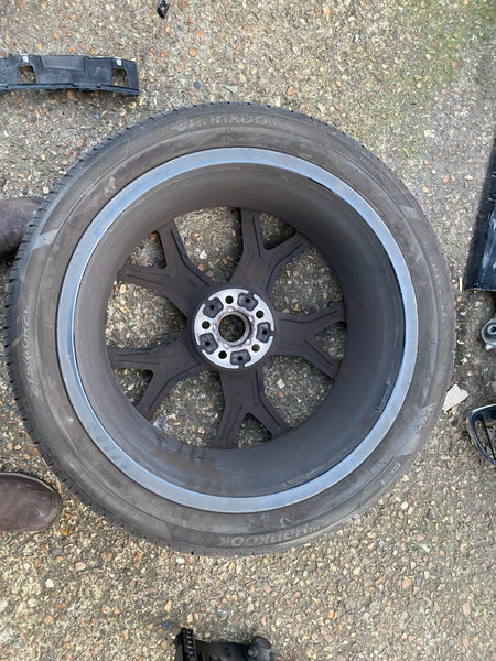 GENUINE BMW X5 741M M SPORT REAR 21" 1 single Rear ALLOY WHEEL RIM DIAMOND CUT 8071999 With tyre  315/35/R21