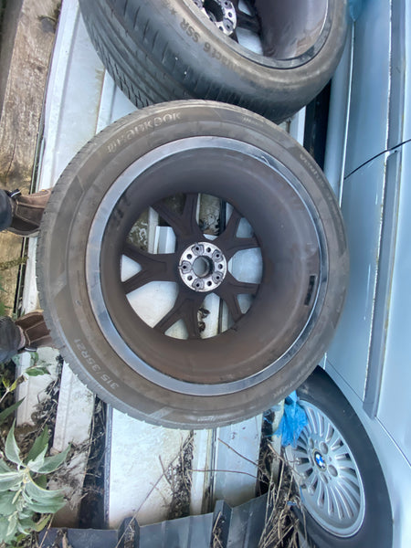 GENUINE BMW X5 741M M SPORT REAR 21" 1 single Rear ALLOY WHEEL RIM DIAMOND CUT 8071999 With tyre  315/35/R21