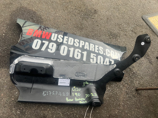 BMW 3 Series 2024 G20 Rear Bumper Boot cover
 51757428190
7428190
