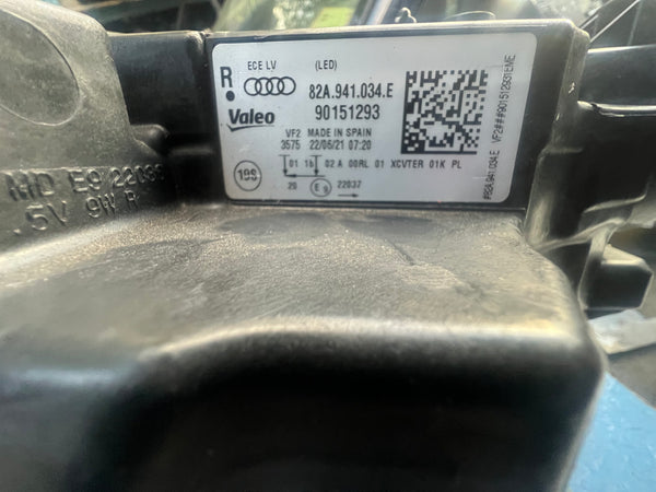 (Copy) AUDI A1 2023 DRIVERS SIDE LED HEADLIGHT 82A941034. E

90151293