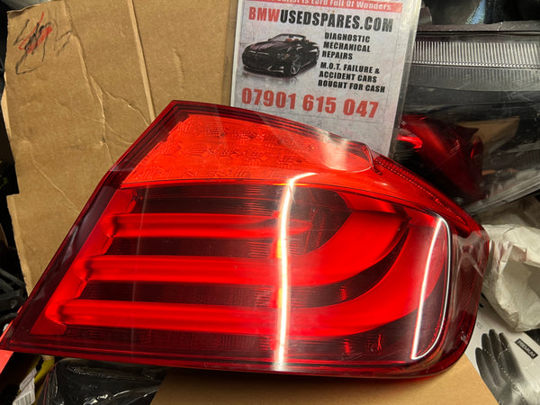 BMW 5 SERIES 2012  F10 Driver side rear back light.