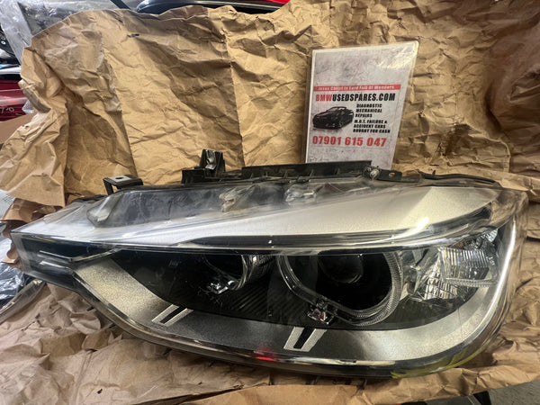 BMW 3 Series 2017 F30 PASSENGER SIDE HEADLIGHT 63117338703  7338703 Bmw part bmw light bmw parts bmw headlight