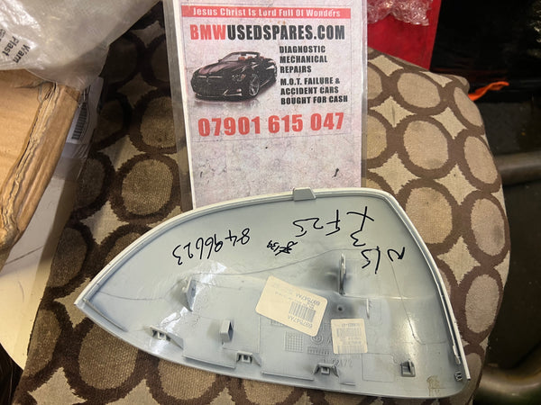 BMW X3 2017  F25 passenger side mirror cover 51168496623

8496623

bmw mirror cover

bmw cover

Bmw part

bmw parts