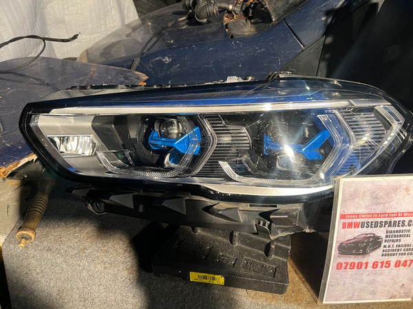 Bmw part

BMW X5 2021 G05 passenger side laser headlight 

 X6 M50 G06 PASSENGER SIDE LASER HEADLIGHT 

9481791 03