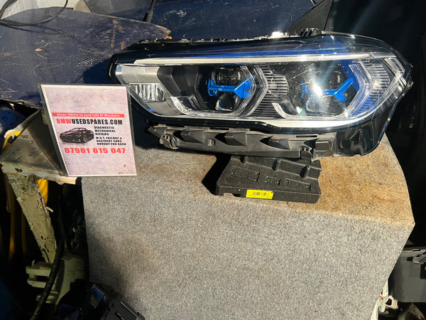 Bmw part

BMW X5 2021 G05 passenger side laser headlight 

 X6 M50 G06 PASSENGER SIDE LASER HEADLIGHT 

9481791 03