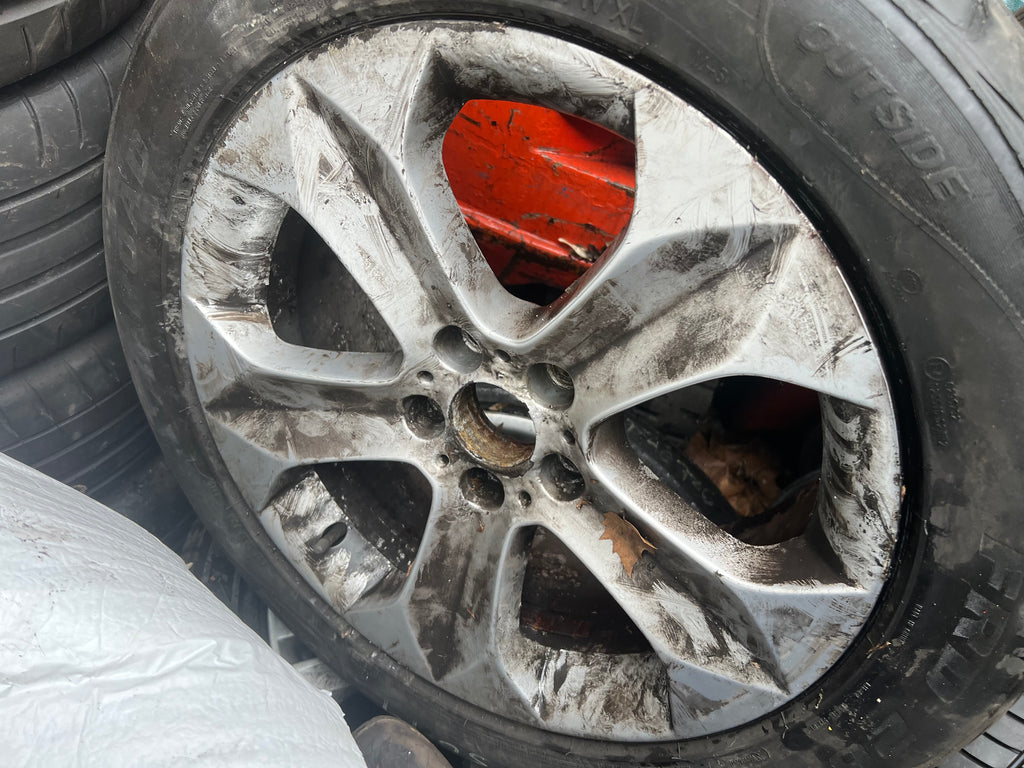 Original BMW X6 E71 alloy rim star spoke 232 front axle 9Jx19 ET48 ETK 6774893