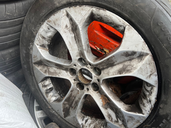 Original BMW X6 E71 alloy rim star spoke 232 front axle 9Jx19 ET48 ETK 6774893