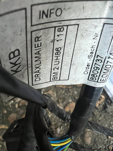 8809737

BMW X4M F98 G02 Rear Bumper Parking sensor wiring loom

Bmw parking sensor loom

bmw parking sensor wire

bmw part 

bmw parts

baroness bmw