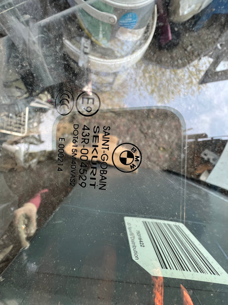 BMW X3 2017 F25 Driver side front  GLASS  43R004529

bmw x3 glass

bmw x4 glass

bmw glass

bmw