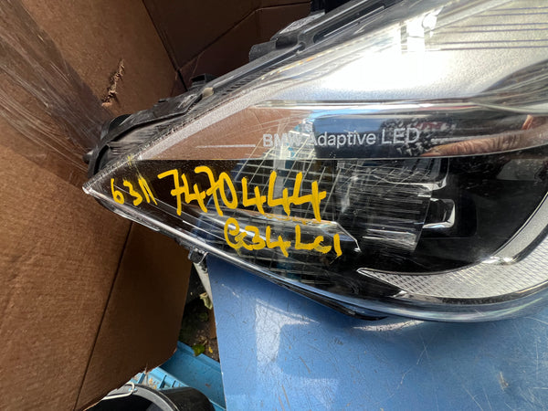 BMW 3 Series GT 2016 driver side Adaptive Headlight

63.117470444-02

7470444

A8747044402
