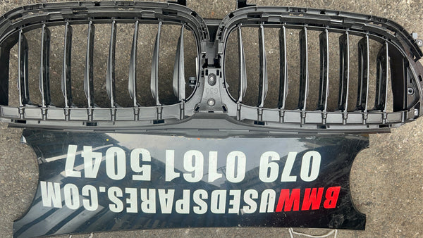 5113187153
 BMW 5 SERIES 2022 G30 G31 FRONT BUMPER ACTIVE AIR GRILL SHUTTER

187153