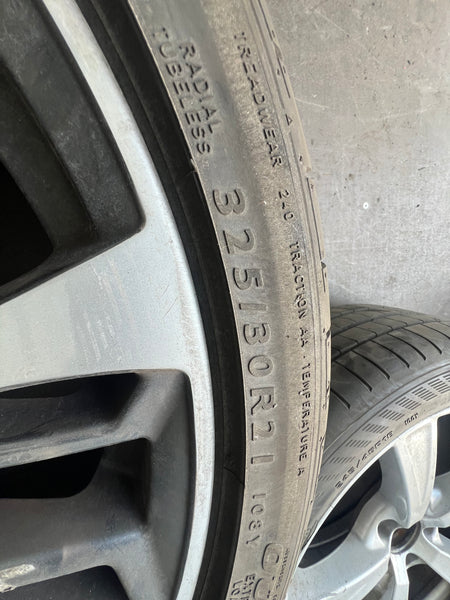 BMW X5 2018 F15  1 single rear alloy wheel 

Bmw X6 2018 F16 1 single REAR ALLOY WHEEL 599M 11.5Jx21" ET:38

6859424