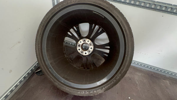 BMW X5 2018 F15  1 single rear alloy wheel 

Bmw X6 2018 F16 1 single REAR ALLOY WHEEL 599M 11.5Jx21" ET:38

6859424