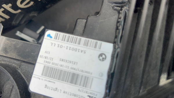 5A1D011 out of stock 
  BMW 3 SERIES 2020 G20 PASSENGER SIDE LED HEADLIGHT

5A1D011-01LL

LE16C6385